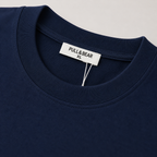 Oversized Ronaldo SIUU Drop Shoulder Tee – Navy Blue