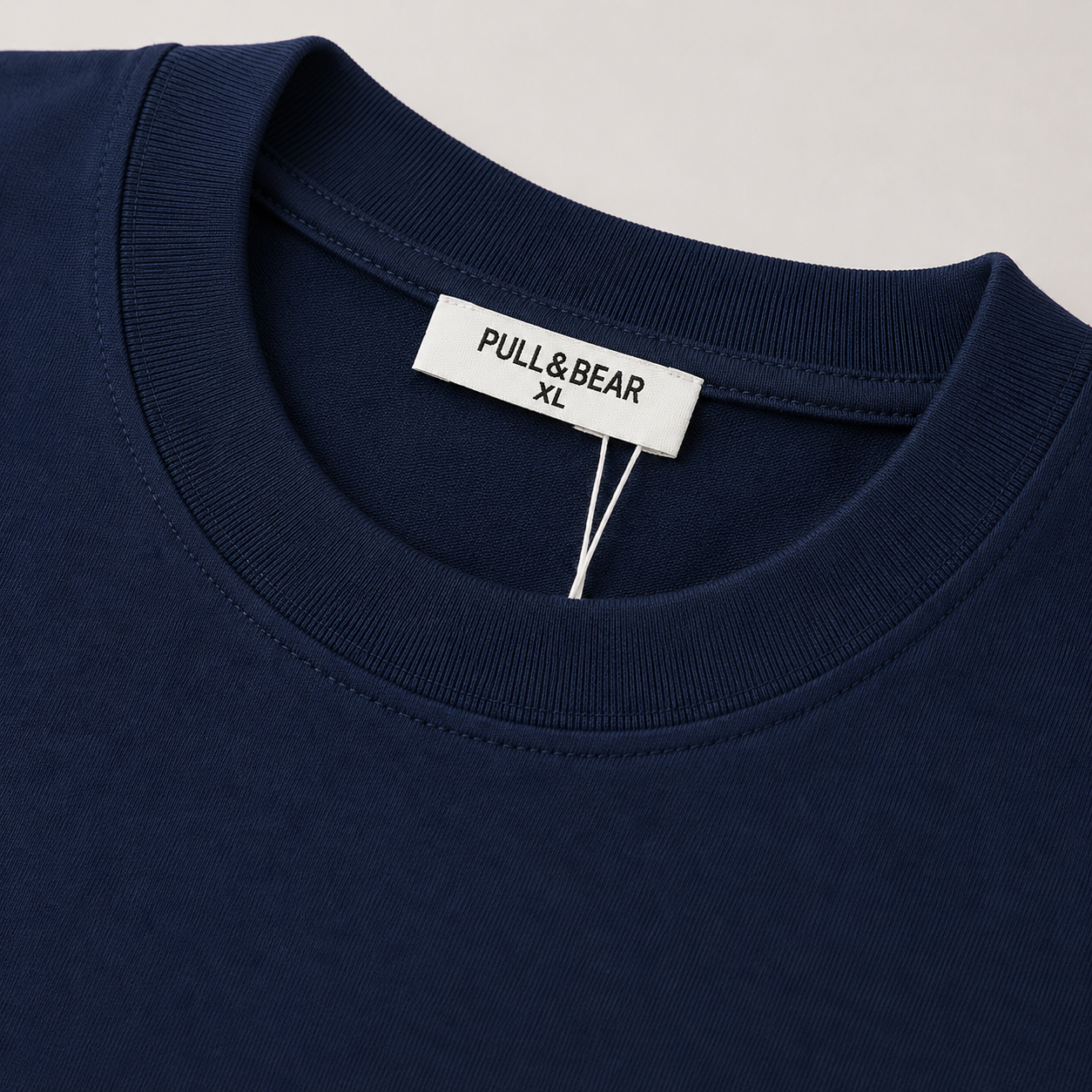 Oversized Ronaldo SIUU Drop Shoulder Tee – Navy Blue