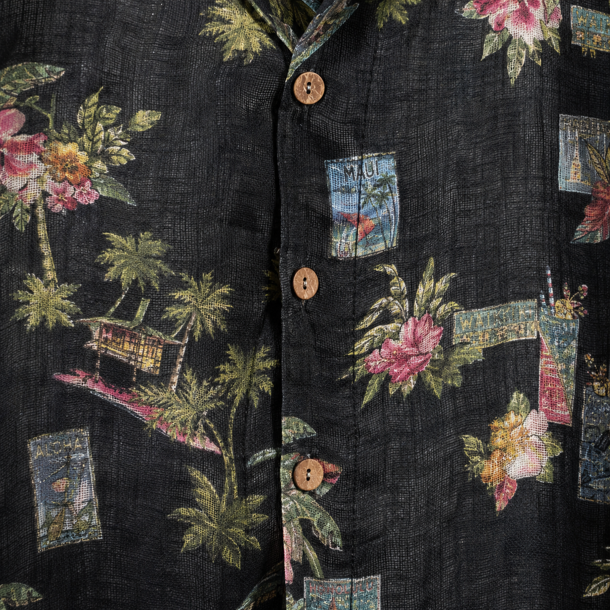 Premium Tee Black Campia Aloha
