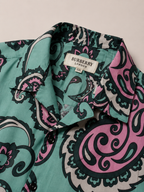 Premium Tee Green Paisley