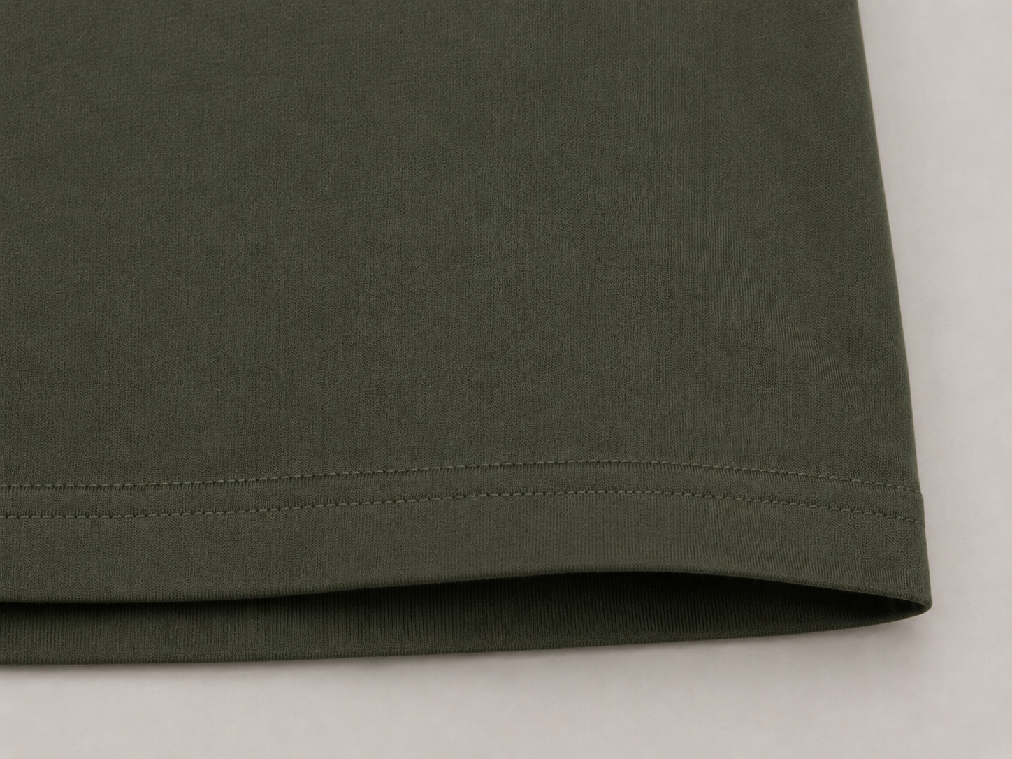 Men’s Oversized Racing Graphic Drop Shoulder Tee – Olive Green