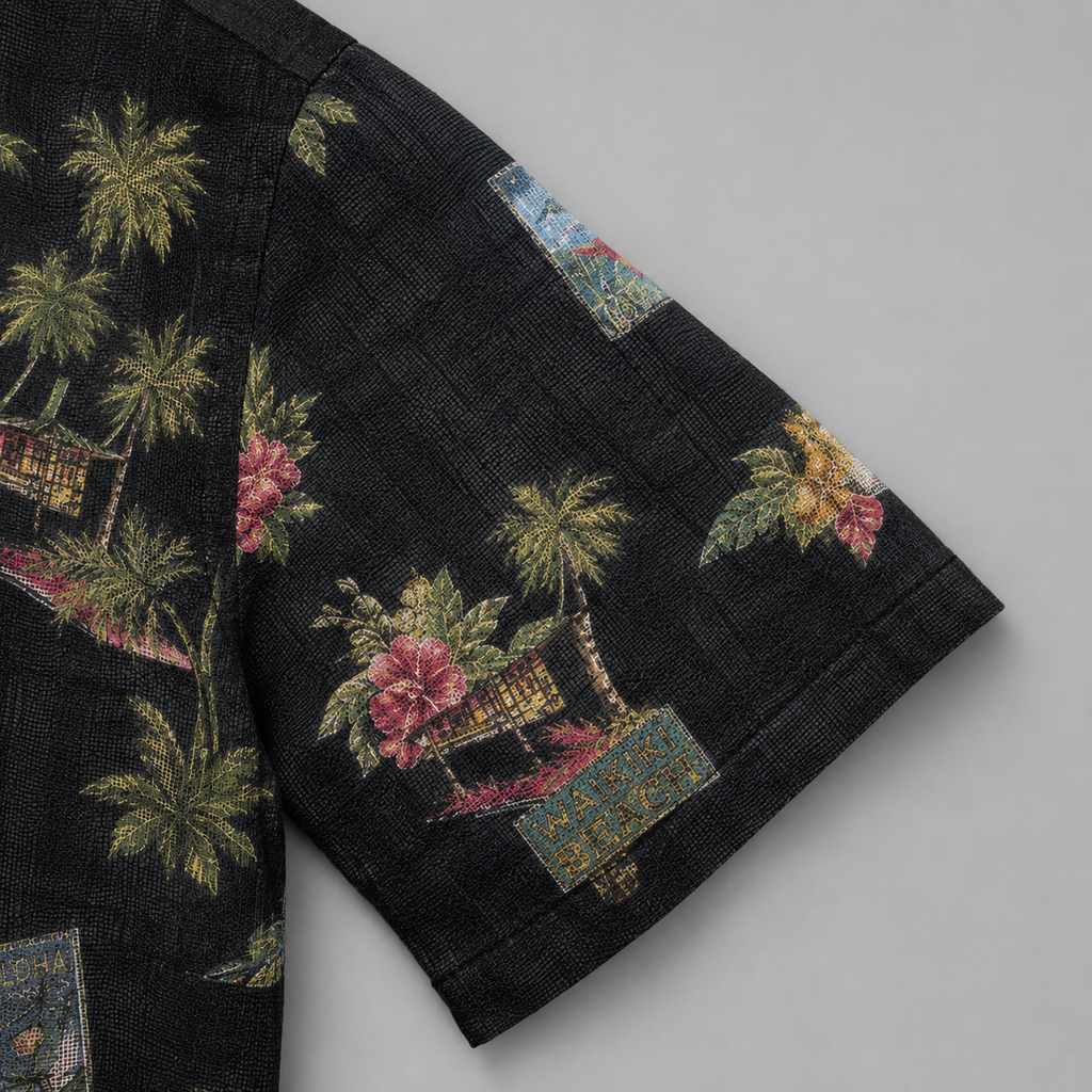 Premium Tee Black Campia Aloha