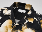 Premium Tee Gold & White Botanical