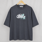 Men’s Oversized Graphic Drop Shoulder Tee-Chaaluck
