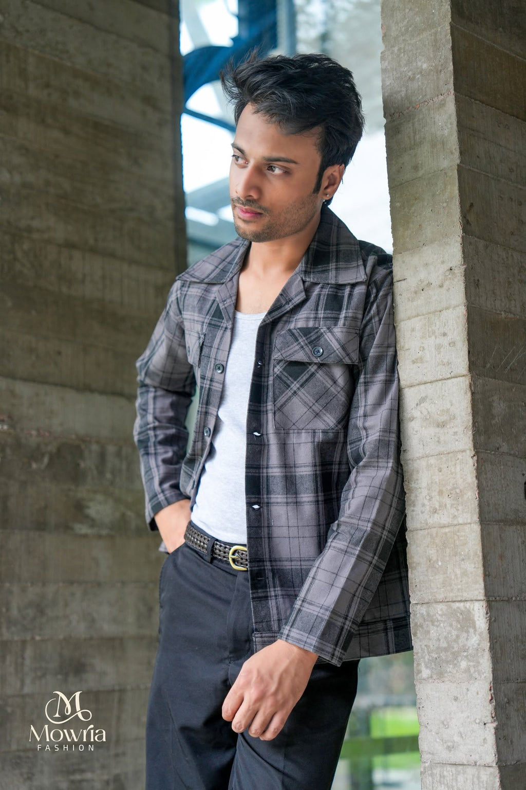 Urban Edge Plaid Shacket