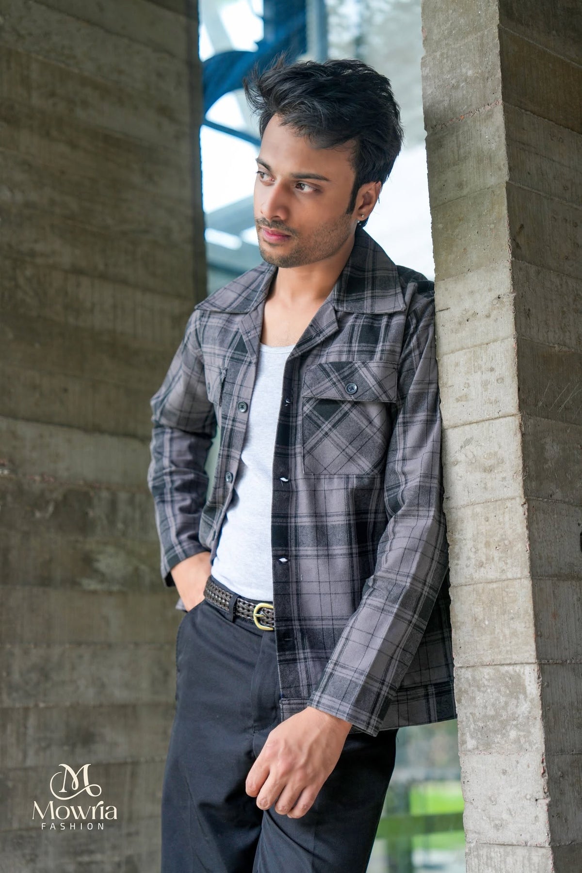Urban Edge Plaid Shacket