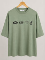 Mechanic Brain Oversized Graphic T-Shirt