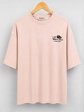 Oversized Drop Shoulder Pool Graphic Tee