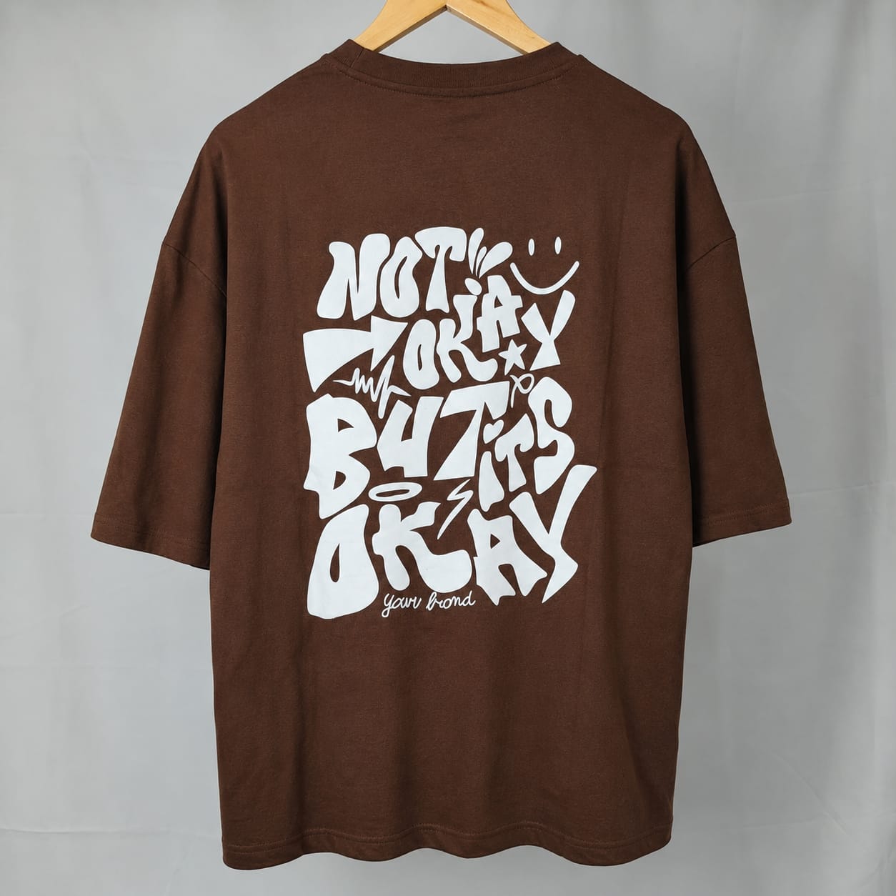 Oversized Drop Shoulder Graphic Tee