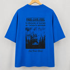 Men’s Oversized Graphic Drop Shoulder Tee – Lost In Nature