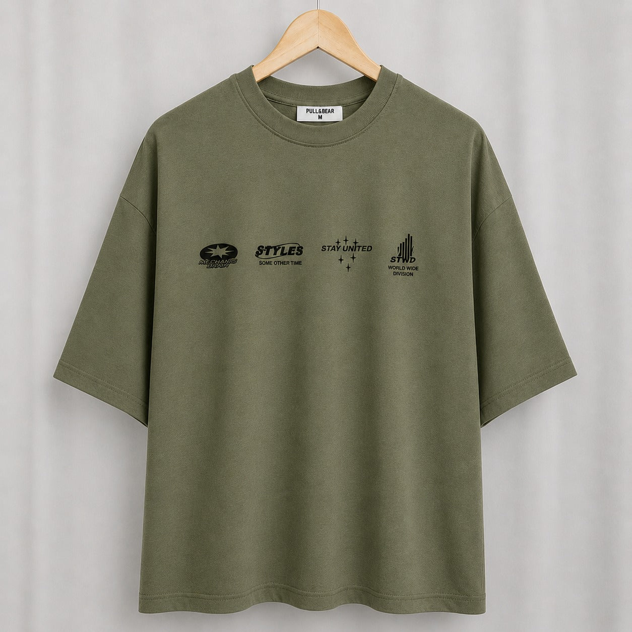Mechanic Brain Oversized Graphic T-Shirt
