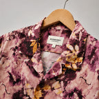 Premium Tee Tropical  Magenta Floral