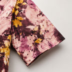 Premium Tee Tropical  Magenta Floral