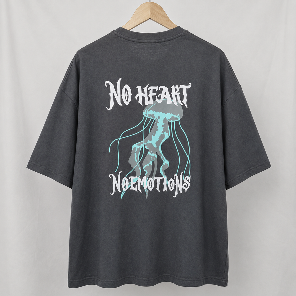 Men’s Oversized Graphic Drop Shoulder Tee-Chaaluck
