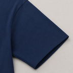 Oversized Ronaldo SIUU Drop Shoulder Tee – Navy Blue