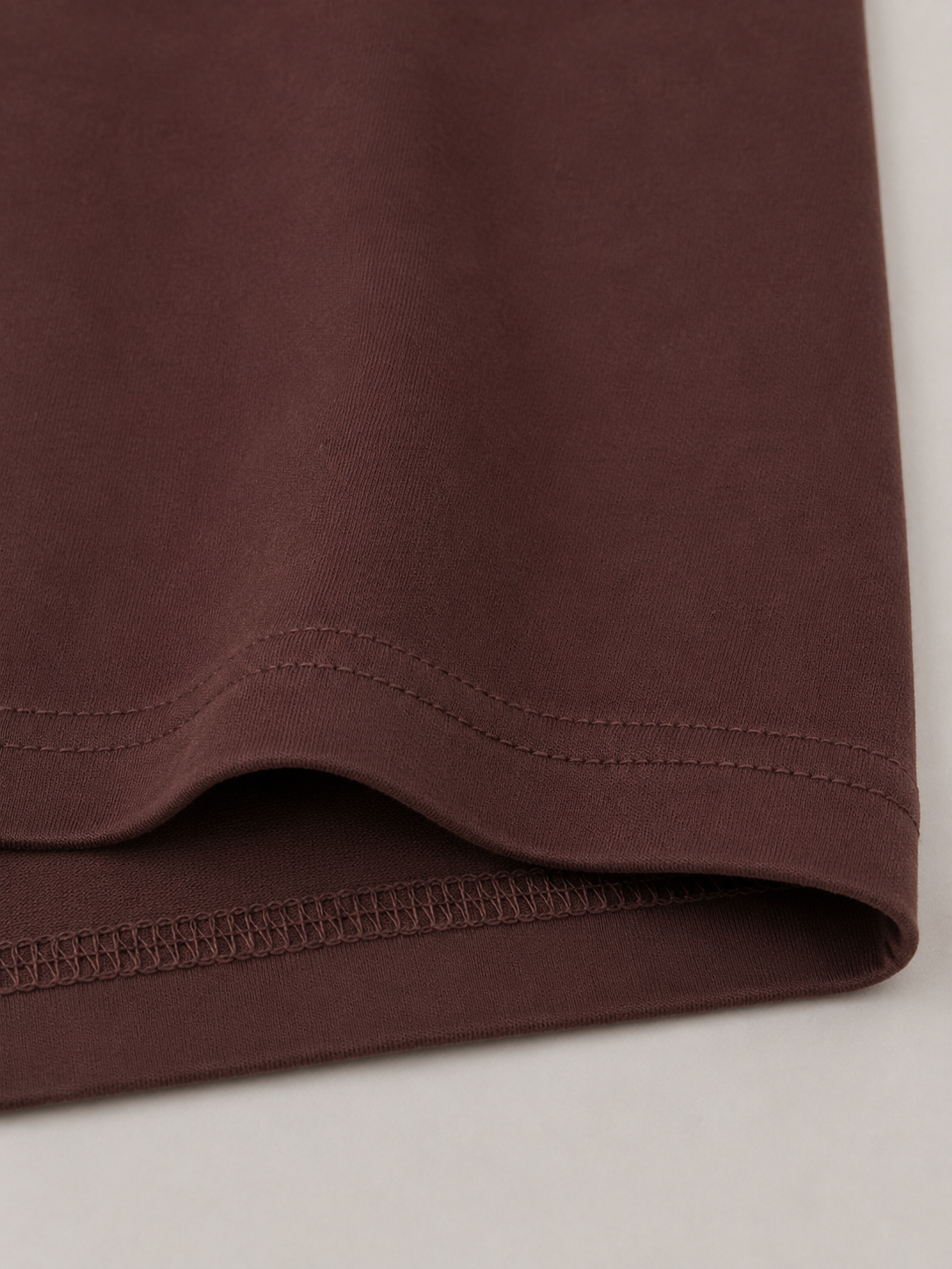Brown Oversized Drop Shoulder Graphic Tee for Men